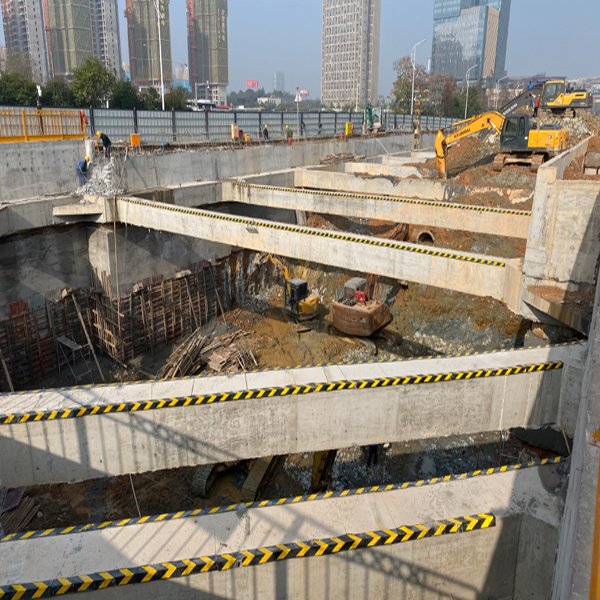 长沙市轨道交通6号线工程湘雅医院站基坑支护